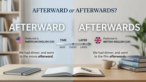 Afterward vs Afterwards