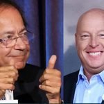 Bob Chapek and John Paulson