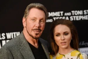 Larry Ellison and Kathy Warden