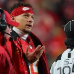 Patrick Mahomes and Larry Silverstein