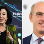 Safra Catz and Diane von Furstenberg